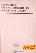 Accurpress-Accurpress 712010, Press Brake Installation Operations Wiring Manual 1979-7120-712010-7150-7200-7250-780-03